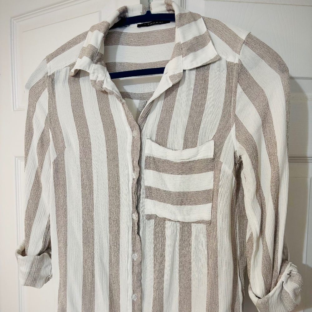 Tahari button down